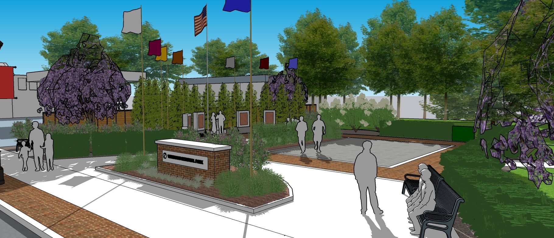 Veterans Memorial Front